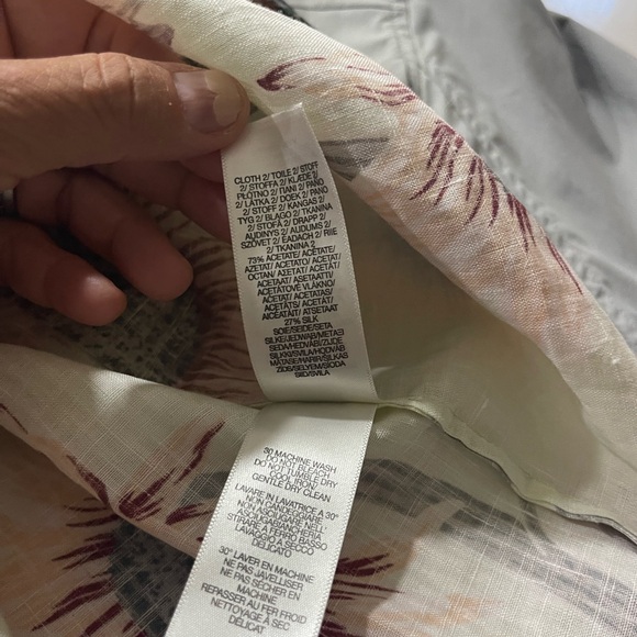 Paul Smith Pale Green 'Sunflower' Seersucker Short-Sleeve Shirt - 40 / 4 - Picture 8 of 9